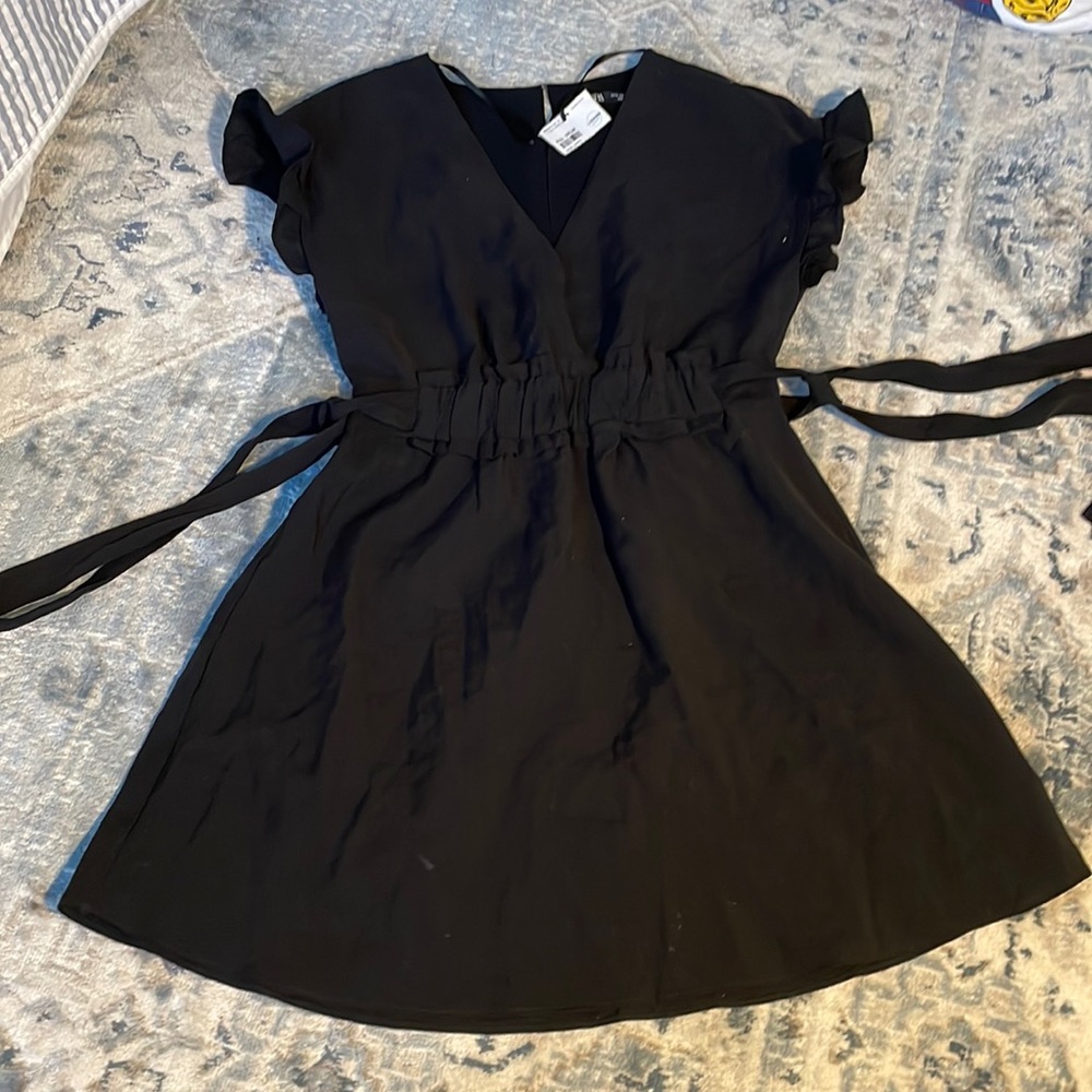 Zara black dress